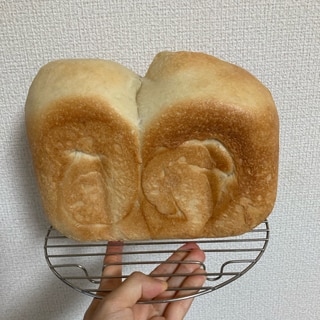 オリーブオイルで食パン